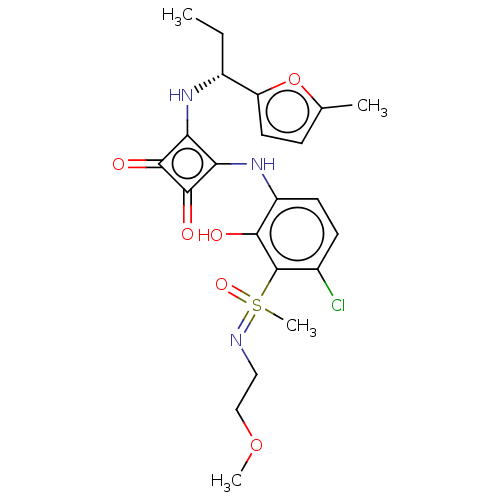Chemical structure of BindingDB Monomer ID 385549