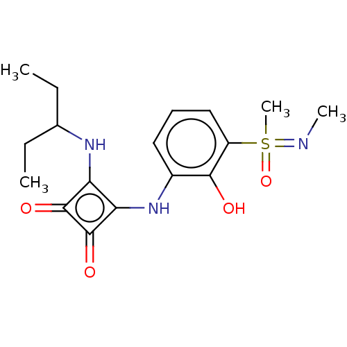 Chemical structure of BindingDB Monomer ID 385556