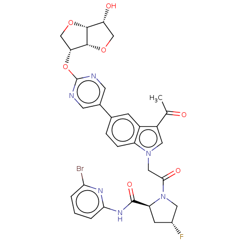 Chemical structure of BindingDB Monomer ID 386404