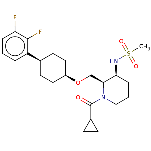 Chemical structure of BindingDB Monomer ID 386817