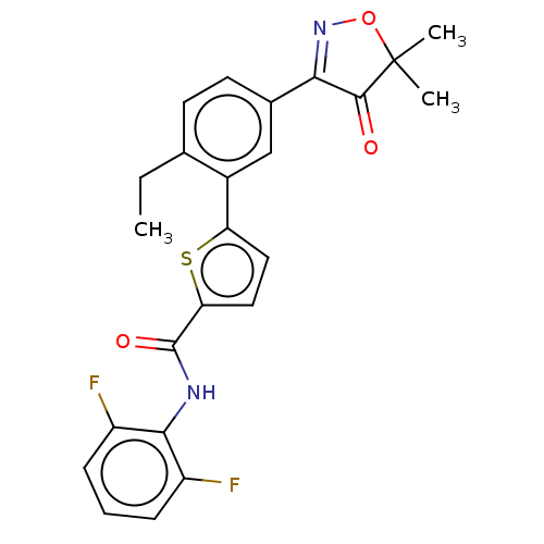 Chemical structure of BindingDB Monomer ID 387274
