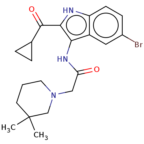 Chemical structure of BindingDB Monomer ID 387707