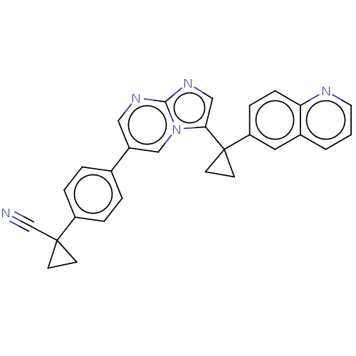 Chemical structure of BindingDB Monomer ID 388734