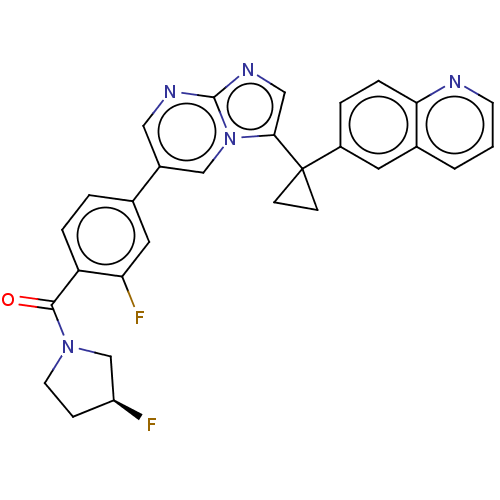 Chemical structure of BindingDB Monomer ID 388834