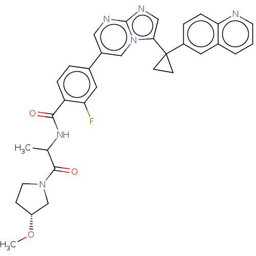 Chemical structure of BindingDB Monomer ID 388871