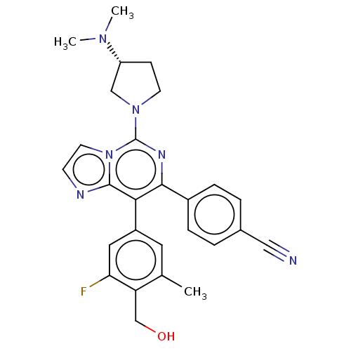 Chemical structure of BindingDB Monomer ID 389001