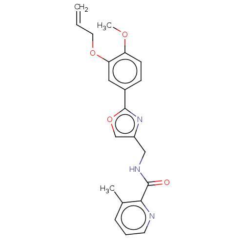 Chemical structure of BindingDB Monomer ID 389034