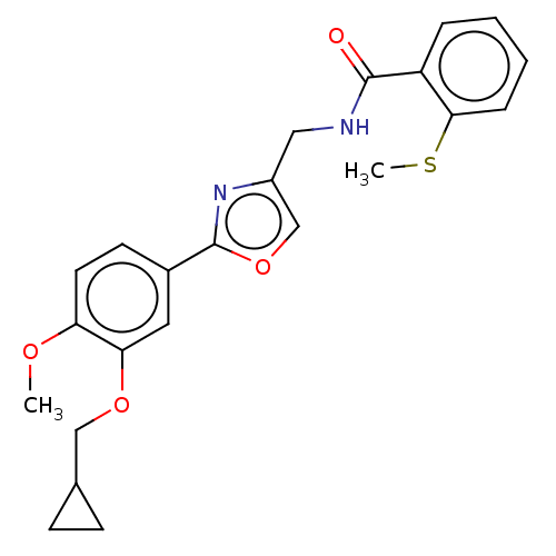 Chemical structure of BindingDB Monomer ID 389042
