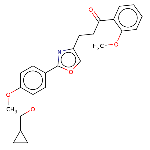 Chemical structure of BindingDB Monomer ID 389073