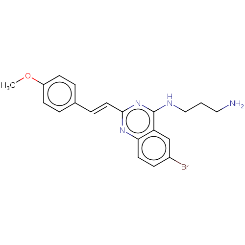 Chemical structure of BindingDB Monomer ID 389576