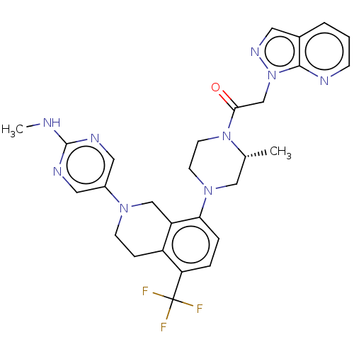 Chemical structure of BindingDB Monomer ID 389734