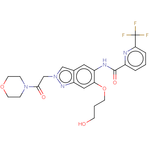 Chemical structure of BindingDB Monomer ID 390413