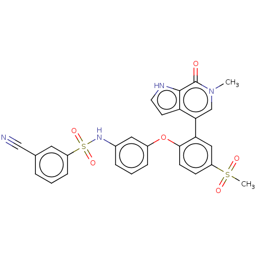 Chemical structure of BindingDB Monomer ID 390795
