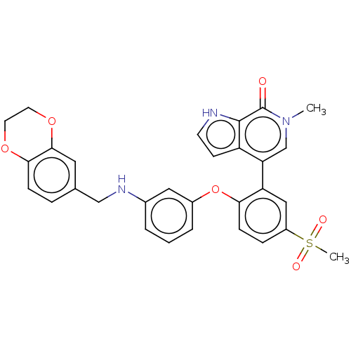 Chemical structure of BindingDB Monomer ID 390813