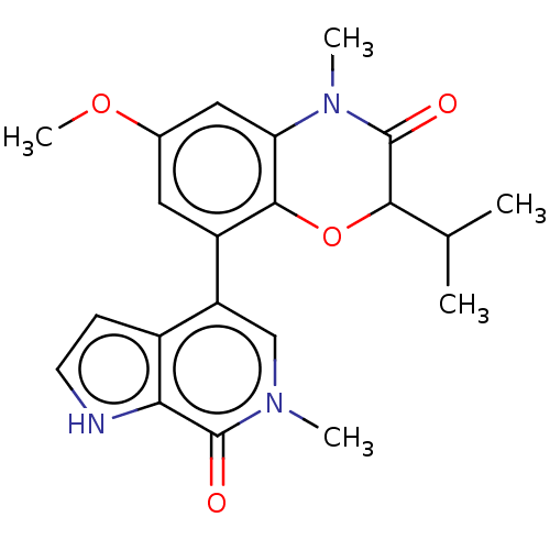 Chemical structure of BindingDB Monomer ID 391512