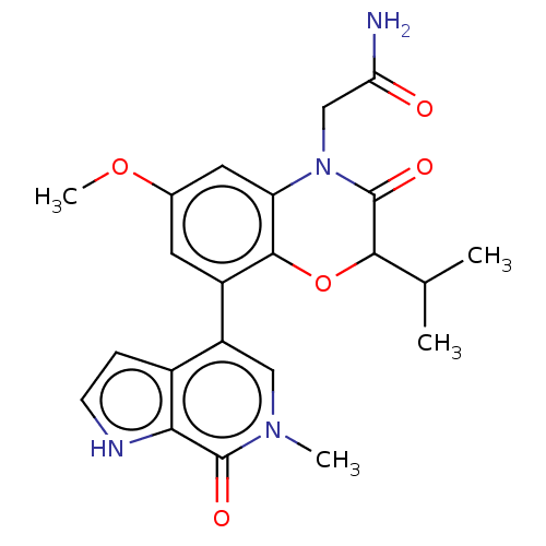 Chemical structure of BindingDB Monomer ID 391515