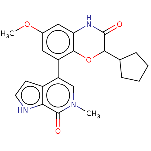 Chemical structure of BindingDB Monomer ID 391539