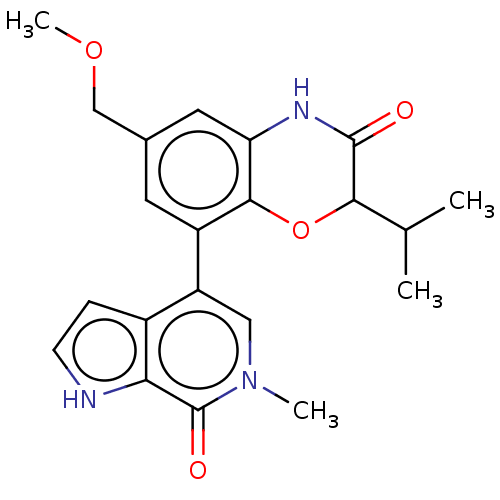 Chemical structure of BindingDB Monomer ID 391543