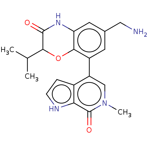 Chemical structure of BindingDB Monomer ID 391544