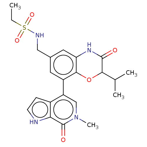 Chemical structure of BindingDB Monomer ID 391545