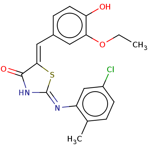 Chemical structure of BindingDB Monomer ID 391601
