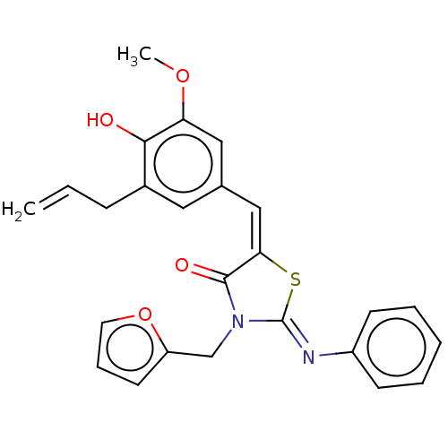 Chemical structure of BindingDB Monomer ID 391619