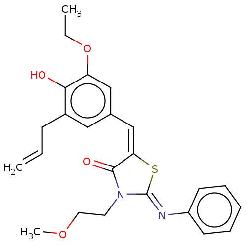 Chemical structure of BindingDB Monomer ID 391621