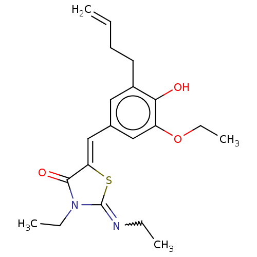 Chemical structure of BindingDB Monomer ID 391626