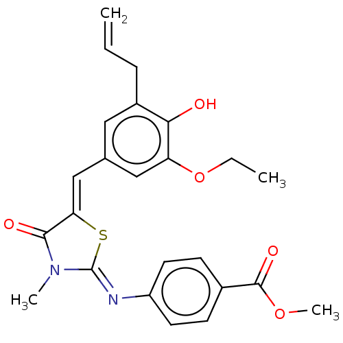 Chemical structure of BindingDB Monomer ID 391638