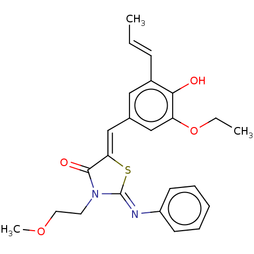 Chemical structure of BindingDB Monomer ID 391644