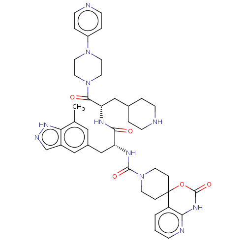 Chemical structure of BindingDB Monomer ID 391726