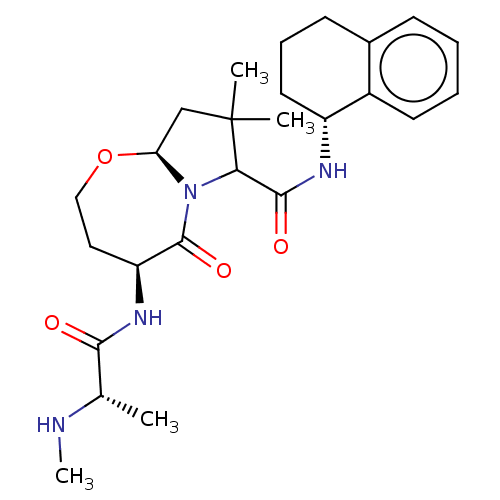 Chemical structure of BindingDB Monomer ID 391805