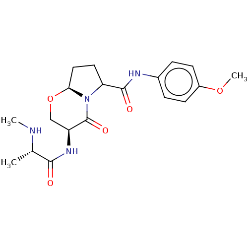 Chemical structure of BindingDB Monomer ID 391807