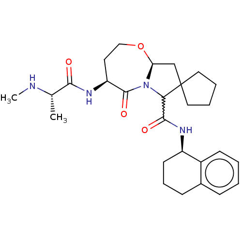 Chemical structure of BindingDB Monomer ID 391848