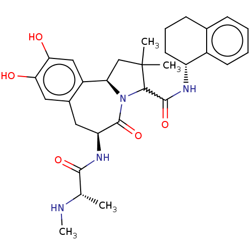 Chemical structure of BindingDB Monomer ID 391849