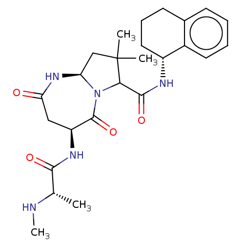 Chemical structure of BindingDB Monomer ID 391851