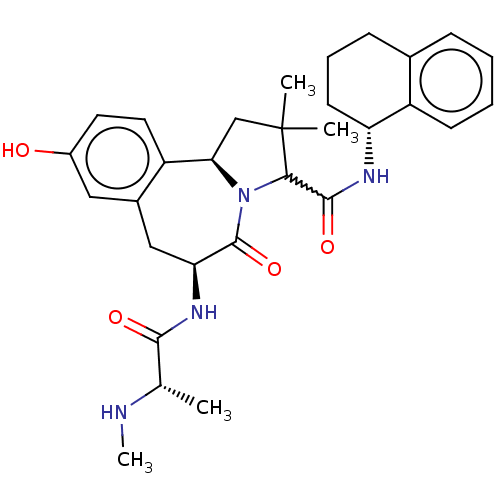 Chemical structure of BindingDB Monomer ID 391852