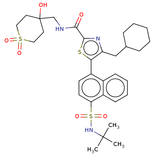 Chemical structure of BindingDB Monomer ID 392007