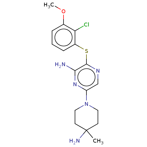 Chemical structure of BindingDB Monomer ID 392251