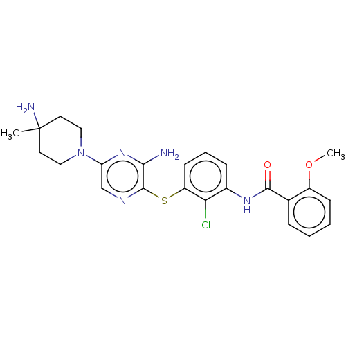 Chemical structure of BindingDB Monomer ID 392309