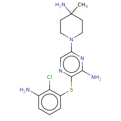 Chemical structure of BindingDB Monomer ID 392311