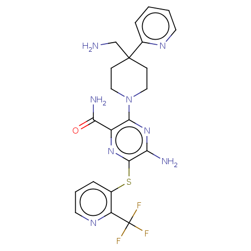 Chemical structure of BindingDB Monomer ID 392317