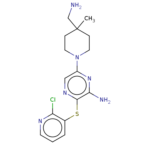 Chemical structure of BindingDB Monomer ID 392320