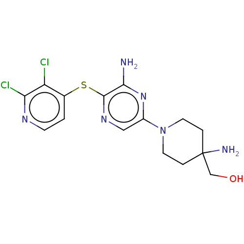 Chemical structure of BindingDB Monomer ID 392326