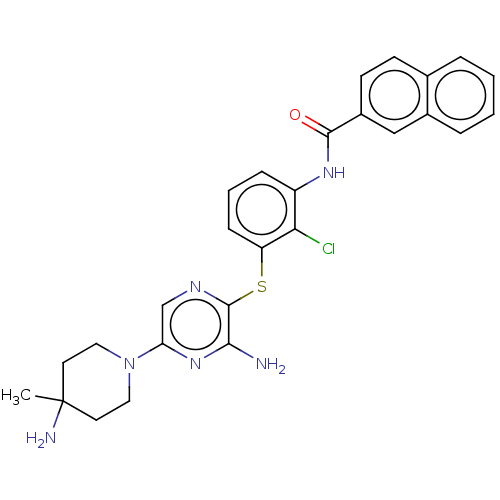 Chemical structure of BindingDB Monomer ID 392336