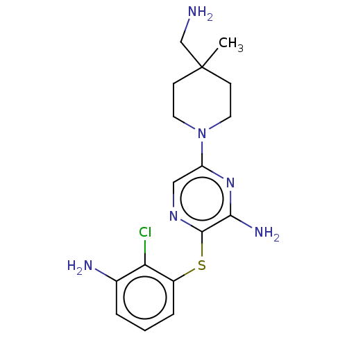 Chemical structure of BindingDB Monomer ID 392338