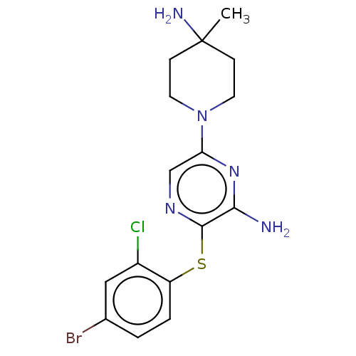 Chemical structure of BindingDB Monomer ID 392340