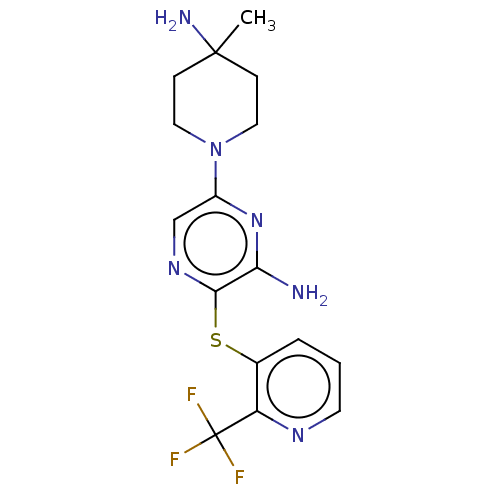 Chemical structure of BindingDB Monomer ID 392347