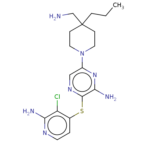 Chemical structure of BindingDB Monomer ID 392359