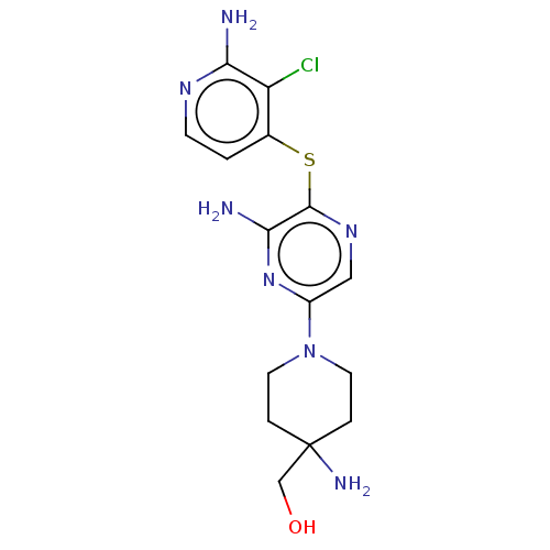 Chemical structure of BindingDB Monomer ID 392360